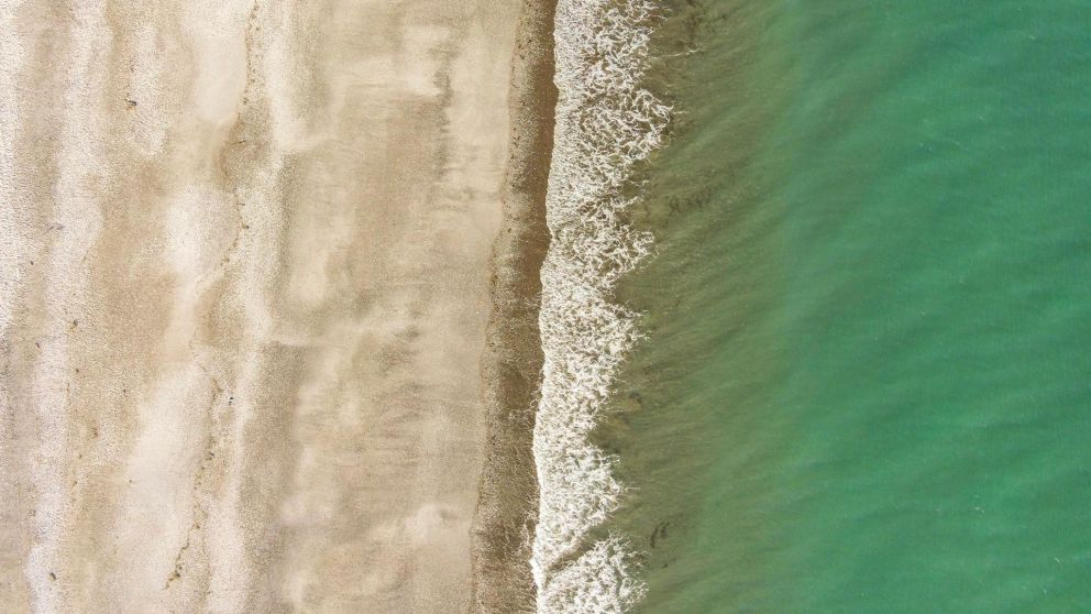 Las mejores playas de Argentina (Gentileza: Twitter/@gui10road).