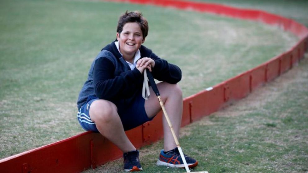 El hijo de Eduardo "Ruso" Heguy, se cayó de un caballo en febrero pasado durante un partido amistoso y atravesó un complejo proceso de recuperación. (Fuente: Fabián Marelli)