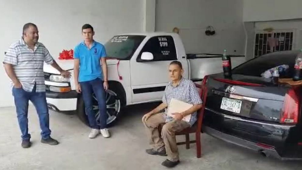 Decidió sortear su camioneta para pagar su tratamiento de cáncer y el ganador tuvo un gran gesto (imagen captura vídeo).