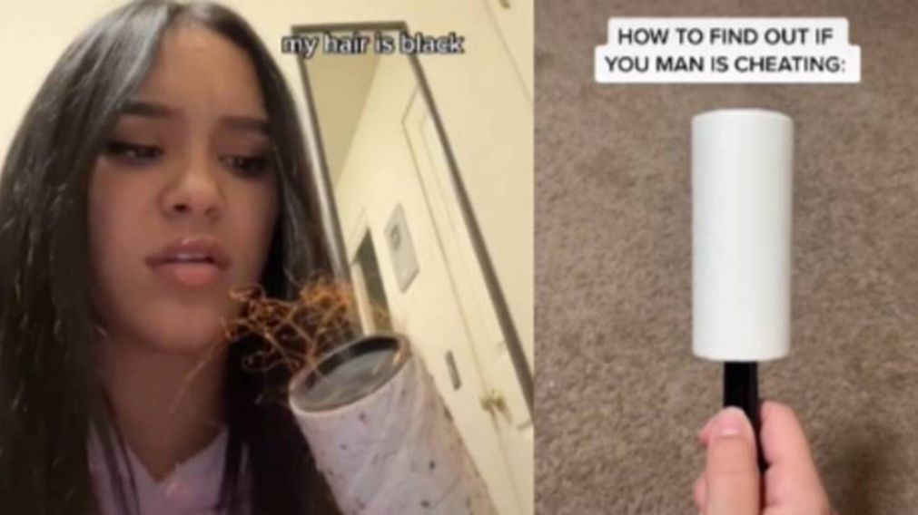 Una joven asegura tener un truco infalible para detectar una infidelidad y su vídeo se hizo viral (imagen captura vídeo).