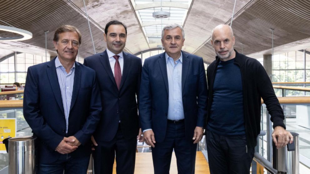 El miércoles pasado, los cuatro mandatarios de Juntos por el Cambio se reunieron para hablar de sus gestiones y de política nacional.