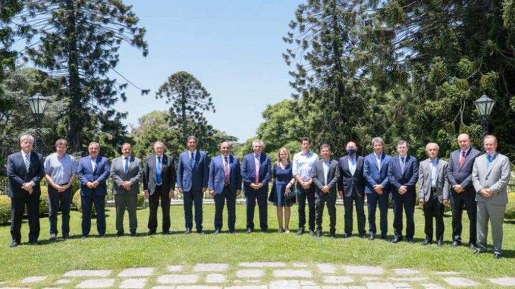 El presidente Alberto Fernández se reunirá este lunes por la tarde con los gobernadores para firmar un nuevo Consenso Fiscal.