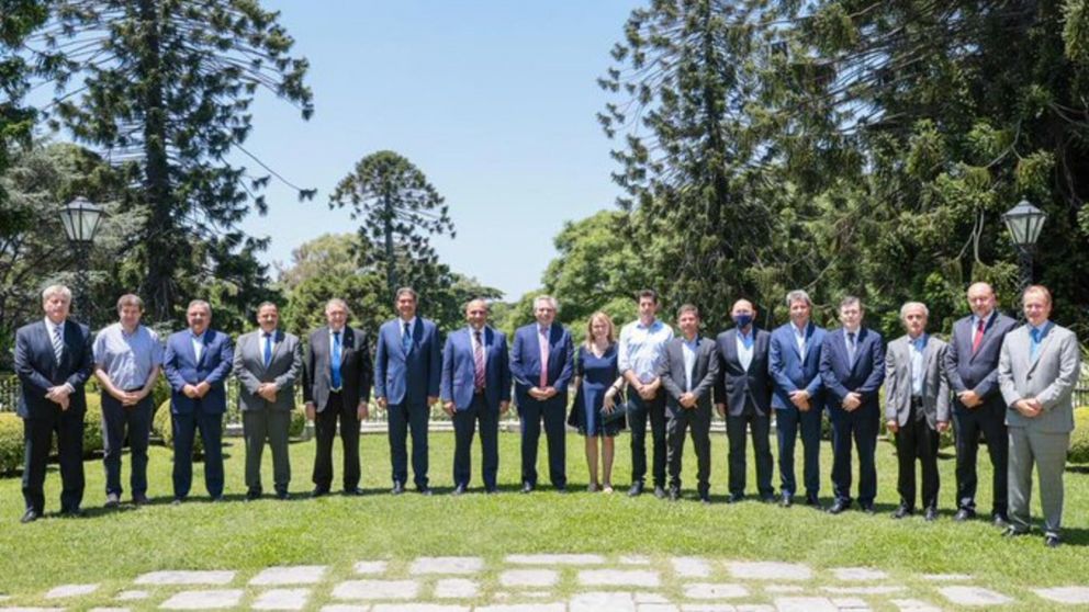 El presidente Alberto Fernández se reunirá este lunes por la tarde con los gobernadores para firmar un nuevo Consenso Fiscal.