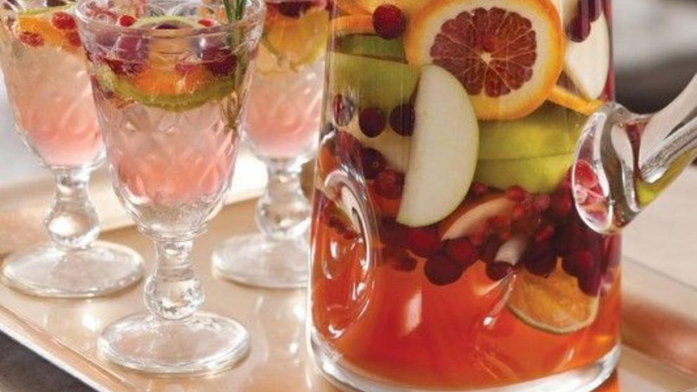 Sangría, clericó, americano y campari tonic, algunos de los elegidos para brindar en Navidad.