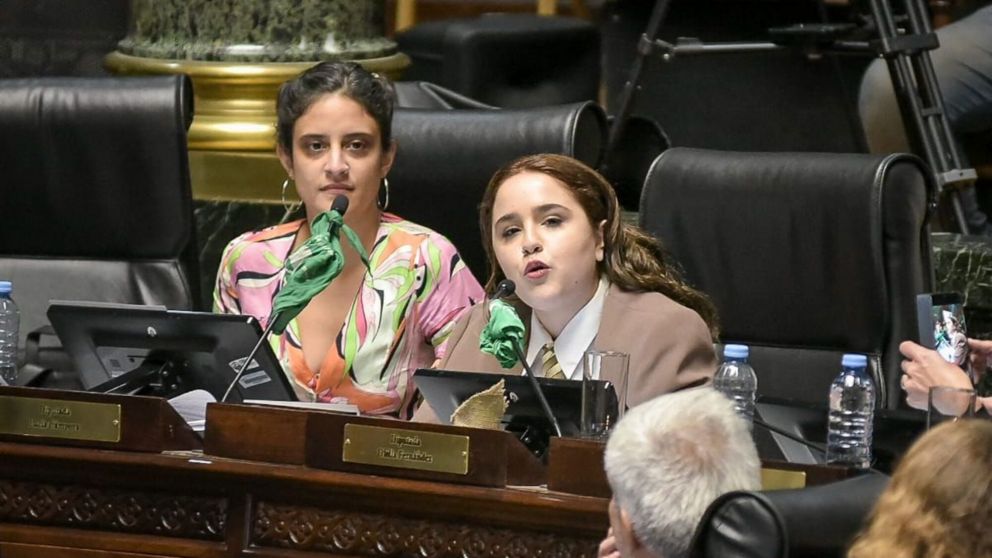 Ofelia Fernández presentó el proyecto en la Legislatura porteña.