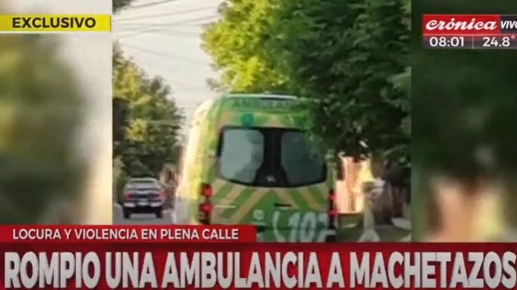 El episodio sucedió a pocos metros del cruce de las calles 80 bis y 115 bis, en la localidad platense de Villa Elvira.