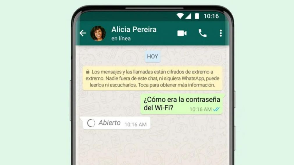 WhatsApp presentó la visualización única a todos sus usuarios.