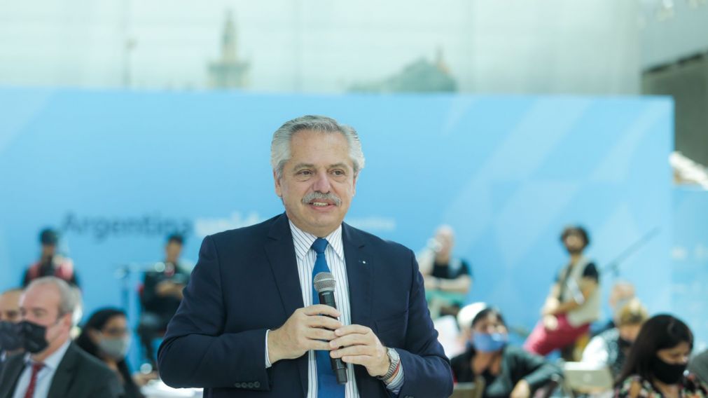 Alberto Fern�ndez encabez� el acto que tuvo lugar en el Museo del Bicentenario de Casa Rosada.