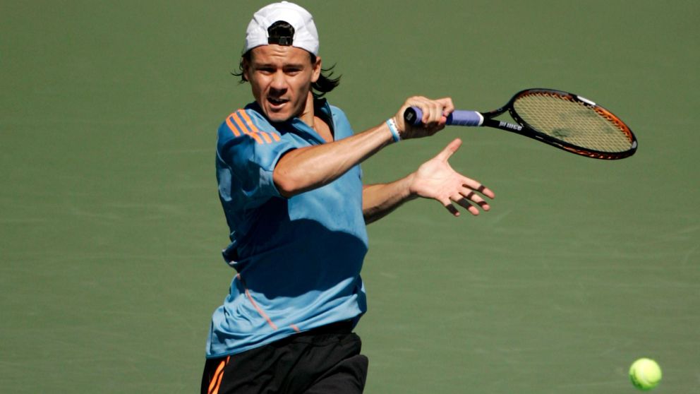 Guillermo Coria, entre los grandes del tenis.