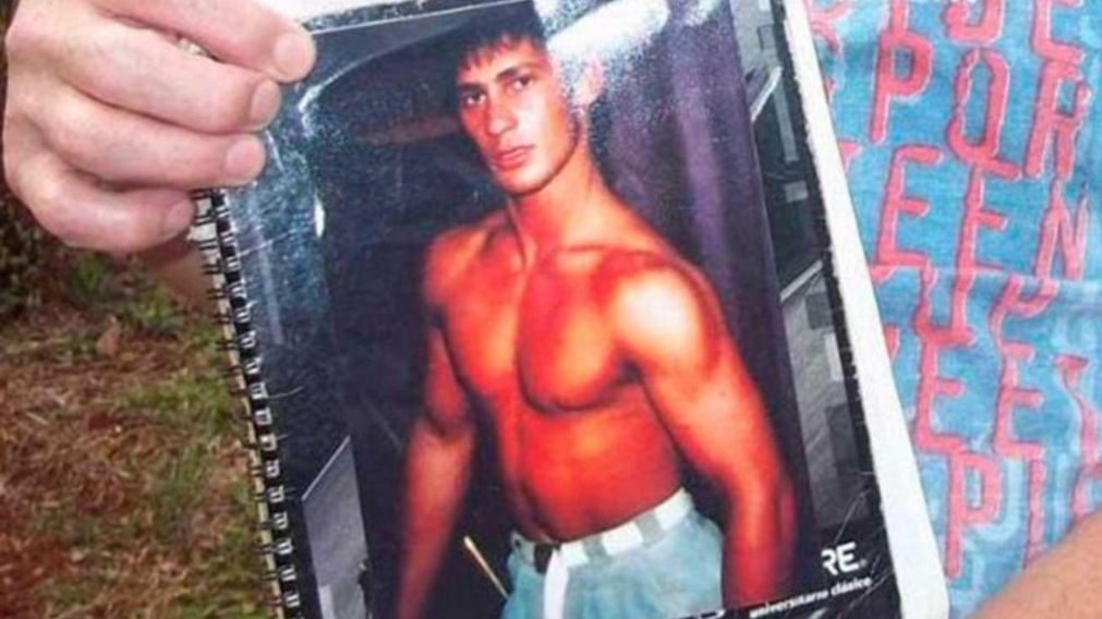 Hugo Miguel Wasyluk (28) muri�unas horas m�s tarde�en el ba�o�de una comisar�a de Ober� en 2011.