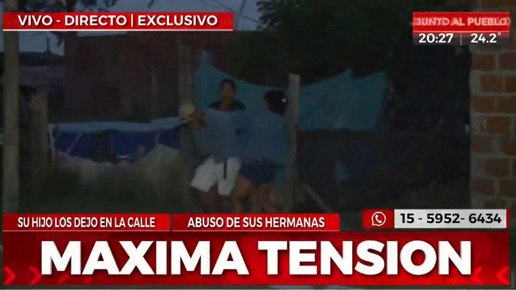 La pelea entre una familia surgió por un reclamo hacia una propiedad.