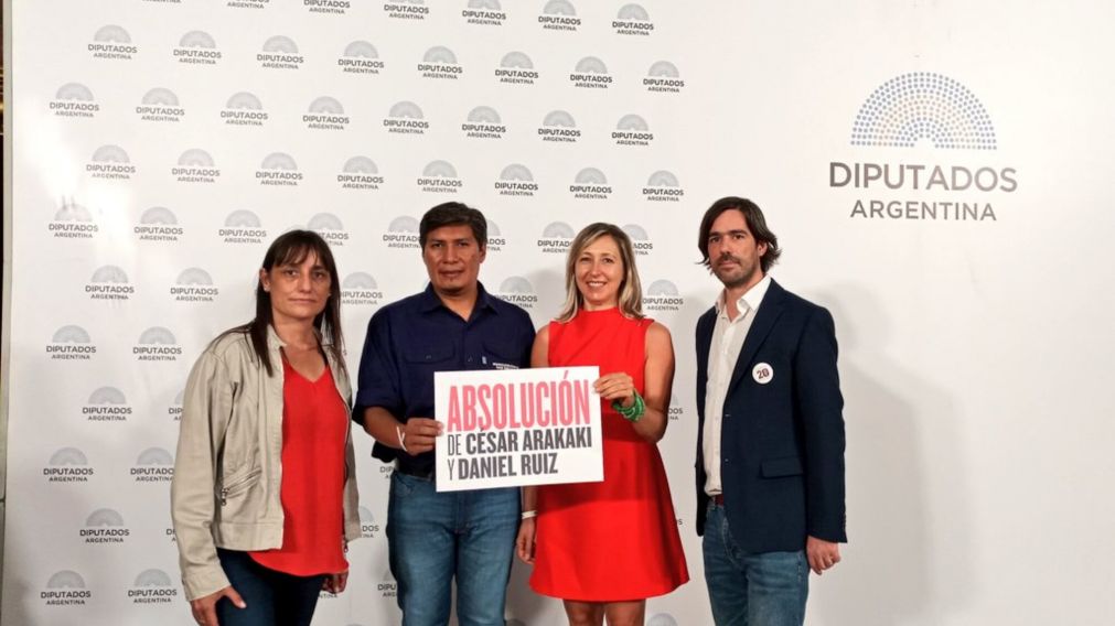 Romina del Plá, Alejandro Vilca, Myriam Bregman y Nicolás del Caño prestaron juramento este martes.
