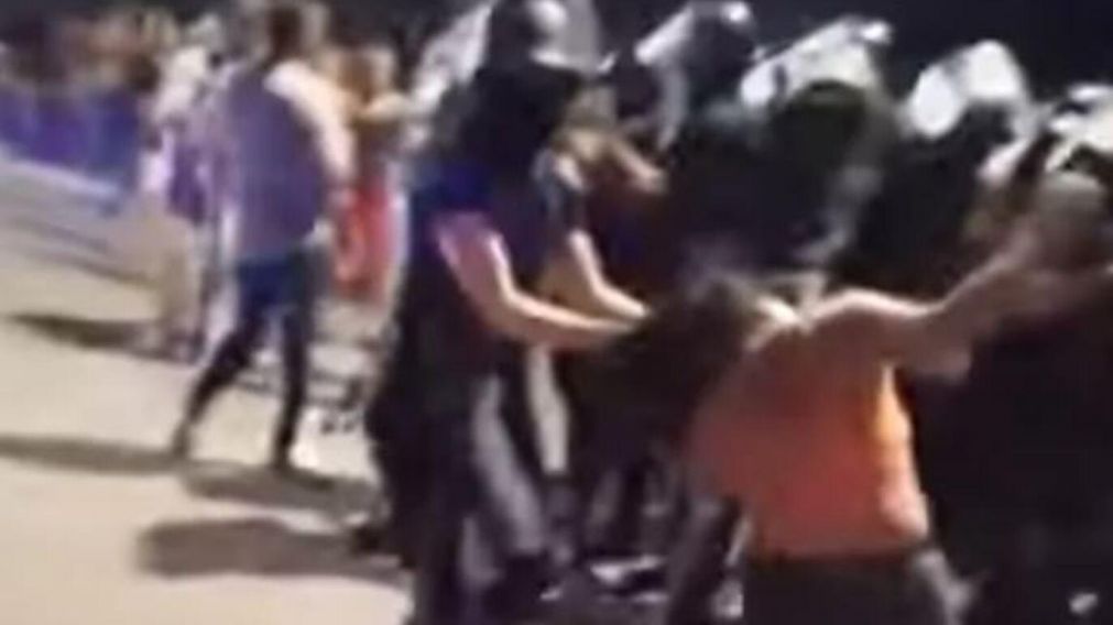 Los violentos episodios en Catamarca dejaron varios heridos y detenidos (Captura de video).
