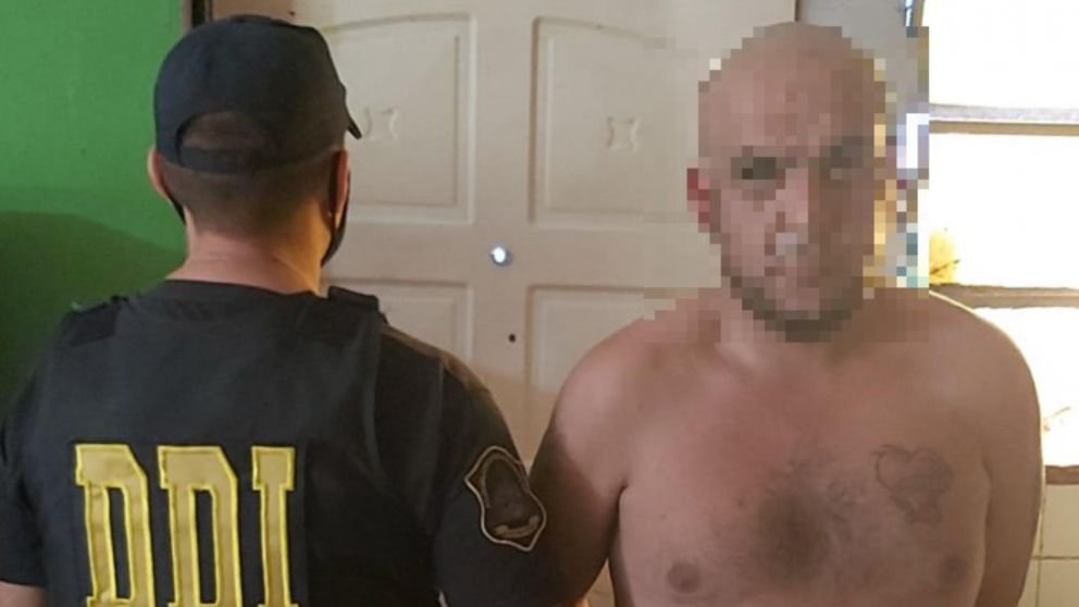 Este es el marginal que fue capturado por el brutal homicidio de Walter Oscar González, de 32 años.