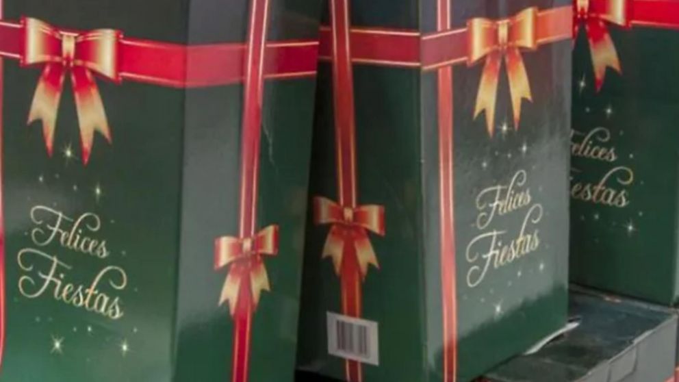 Las cajas navideñas serán otorgadas por el Ministerio de Desarrollo Social.