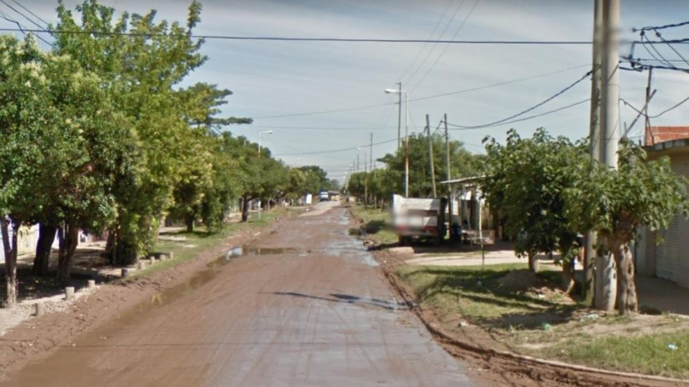 Acá se produjo el suceso en el que perdió la vida el marginal.