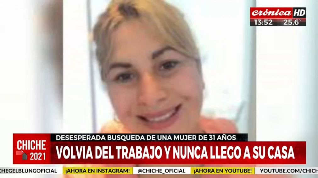 Desesperada b�squeda de Nancy Videla: volv�a del trabajo y nunca lleg� a su casa.