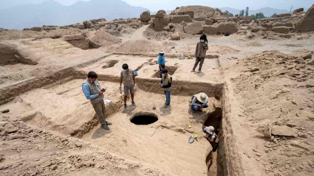Cajamarquilla, el lugar donde se ha desenterró la momia.