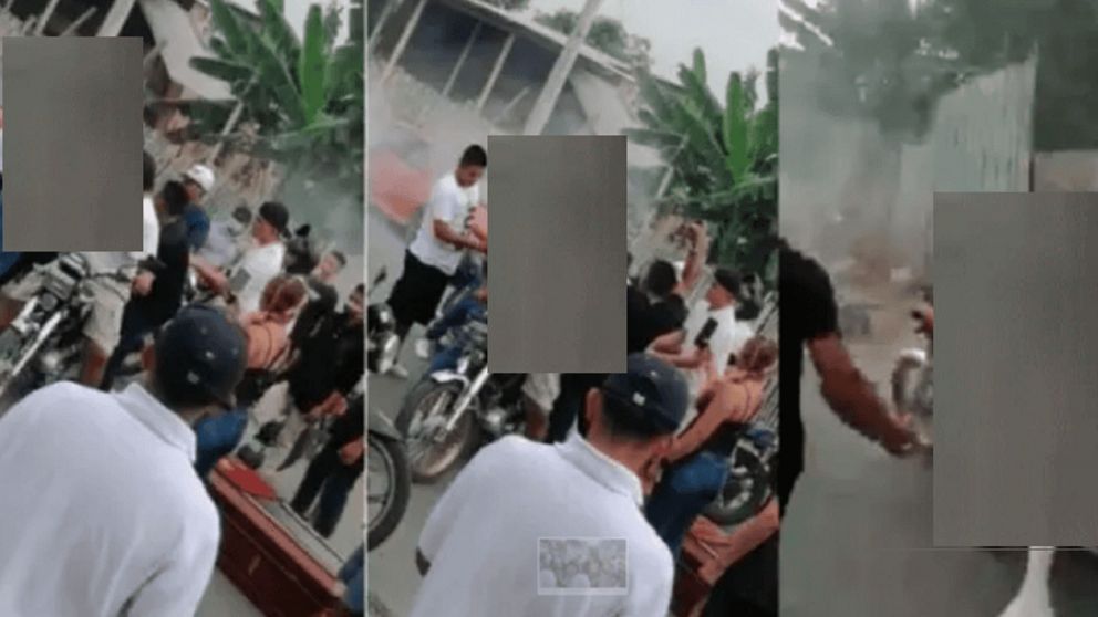 Las autoridades de Ecuador calificaron el hecho como aberrante. (Captura de video)