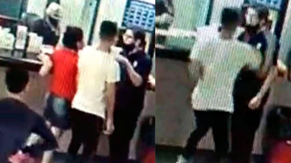 Así buscan al pibe que noqueó a empleado de estacionamiento: "telaraña" de celulares y más de 10 allanamientos.