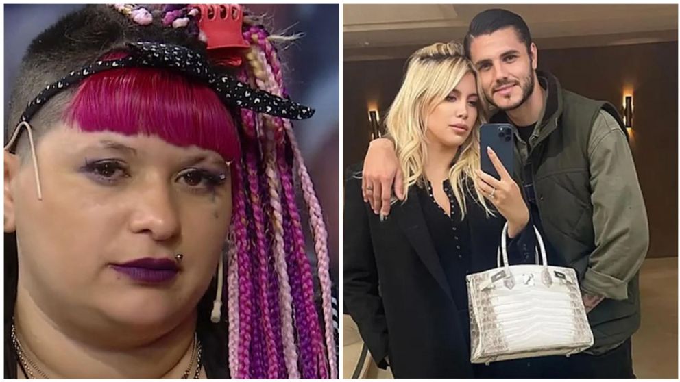 La Chabona les dedicó un video a Wanda Nara y Mauro Icardi.