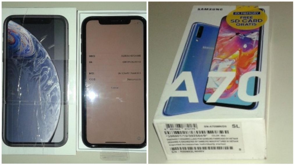 Rematan celulares iPhone y Samsung de alta gama a precios muy bajos.