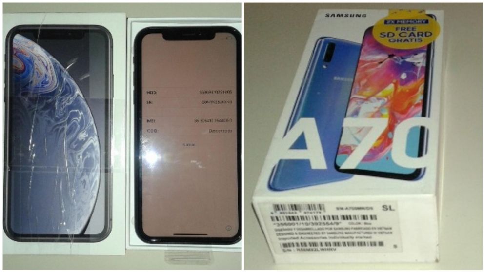 Rematan celulares iPhone y Samsung de alta gama a precios muy bajos.