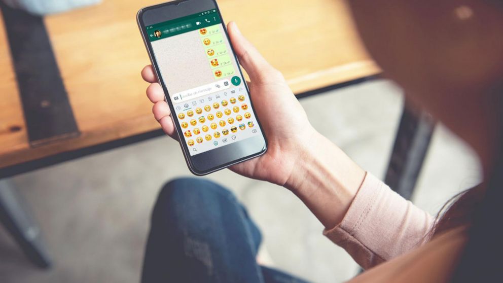 Los emojis más utilizados son los de las caras que expresan distintos sentimientos.
