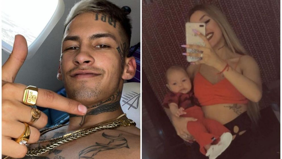 L-Gante contrat� a un custodio privado para su beba Jamaica y su pareja Tamara B�ez.