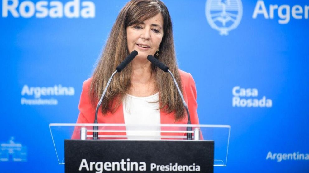 Gabriela Cerruti explicó los alcances de la medida (Archivo).