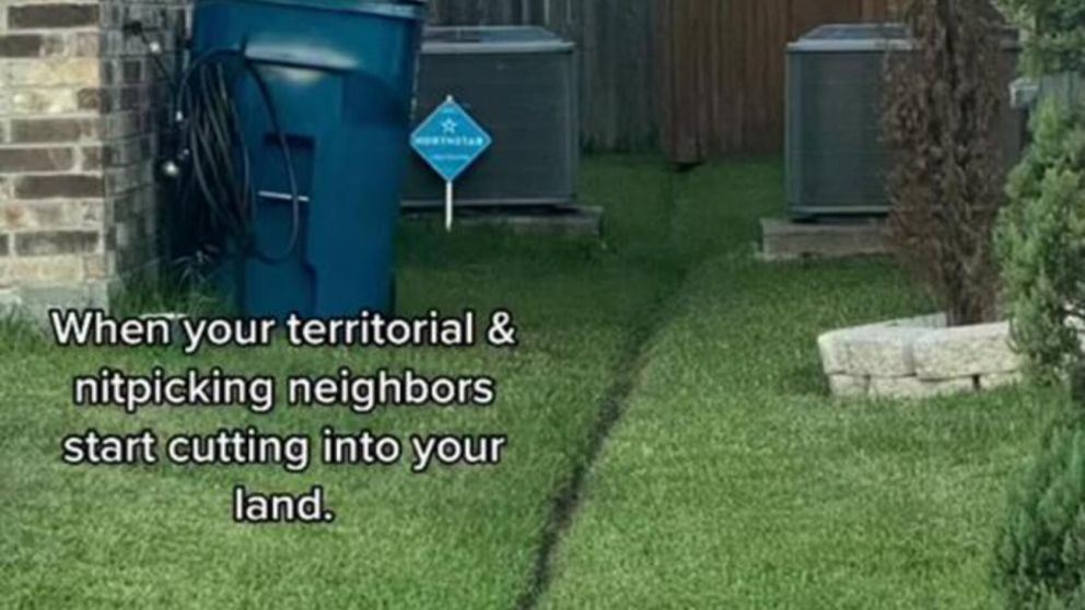 La discusión entre vecinos que se hizo viral en TikTok y generó un debate en las redes (imagen captura vídeo).