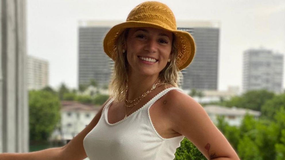 La jugadora hace su camino en el mundo del f�tbol, manteniendo su distancia del apellido Maradona. (Instargam: @rocio_g_oliva)