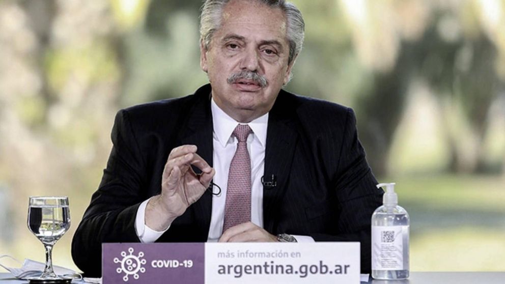 Alberto Fernández aseguró que trabaja por una Argentina "sin violencias".