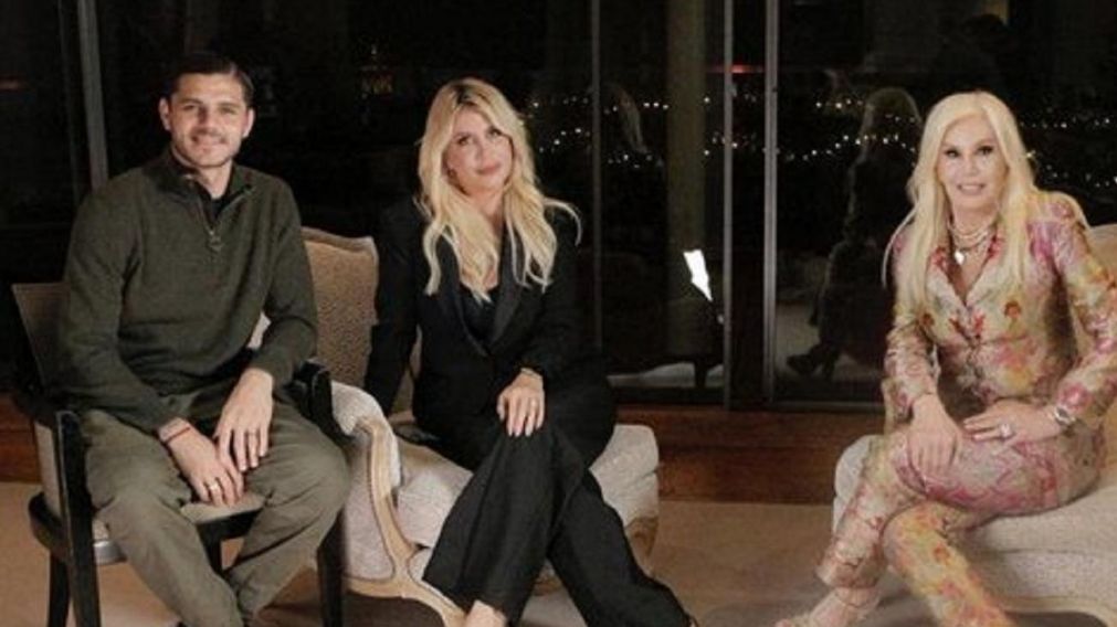 Wanda Nara se confesó con Susana Giménez y contó qué fue lo que pasó entre Mauro Icardi y la China Suárez (Gentileza Telefe).