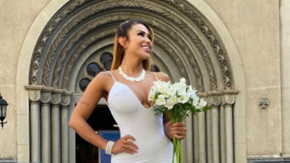 Cristiane Galera se casó consigo misma y se divorció antes de los tres meses (Instagram).