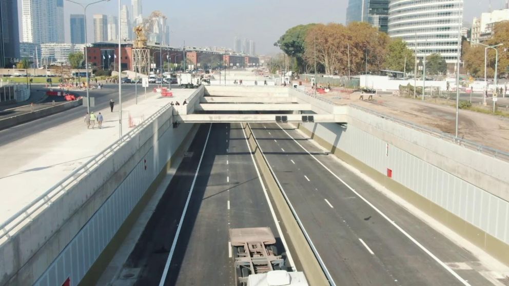 El tramo en cuestión une las autopistas Illia y Balbín.