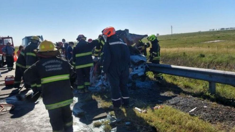 El accidente vial ocurrió el martes por la mañana en ruta 5.
