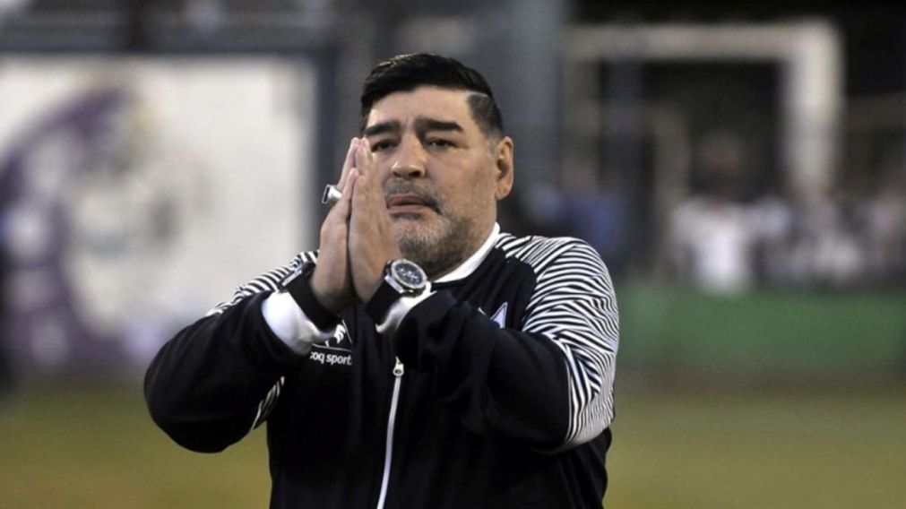 En alg�n lugar, Diego Maradona suplica que haya justicia con su caso (Archivo).