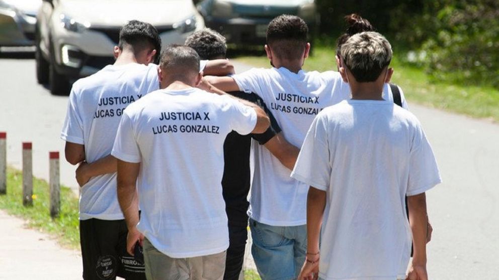 El pedido de justicia por Lucas Gonz�lez.