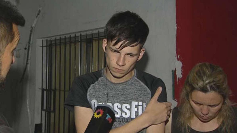 Julián, amigo de Lucas González y conductor del auto en el que recibió los dos disparos.