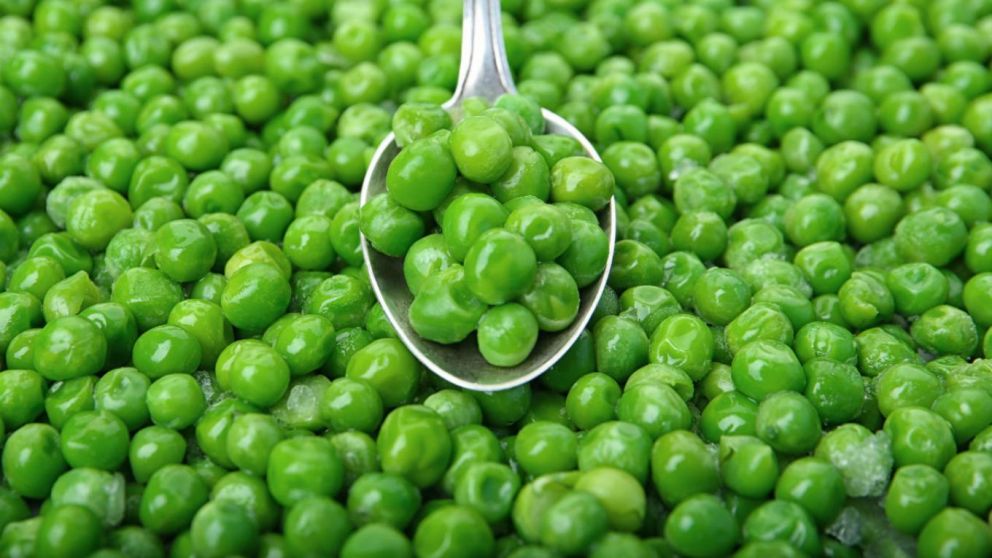 Arvejas, uno de los tantos alimentos que fueron retirados por el ANMAT (Imagen ilustrativa).