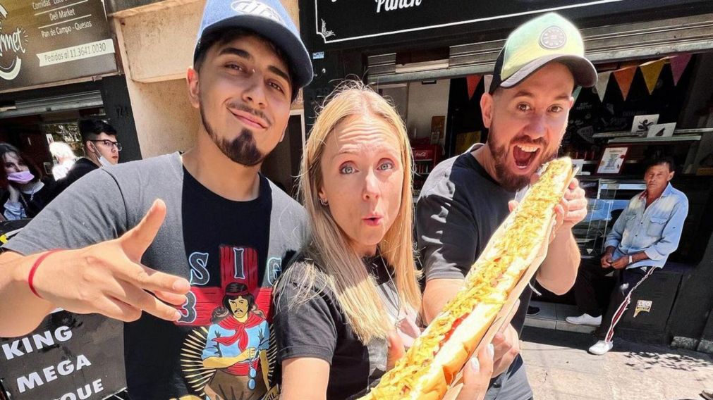 Seba y Nury de "SN Challenge" est�n de visita en Argentina.