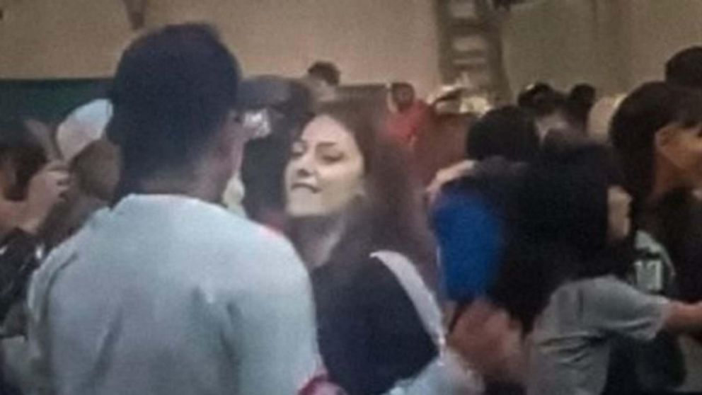 Brisa Abril Formoso Sobrado, junto al presunto femicida, horas antes de ser salvajemente asesinada.