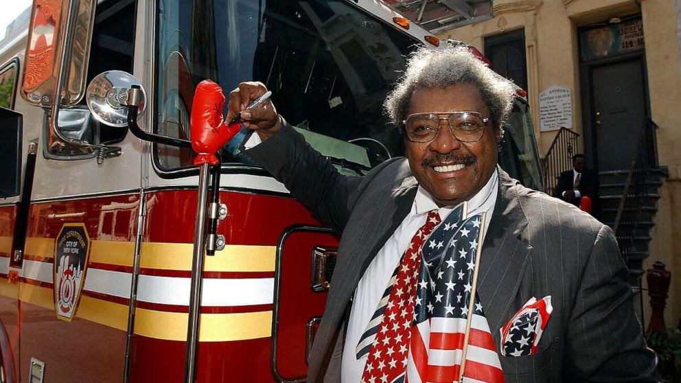 Don King, un personaje del mundo del boxeo.