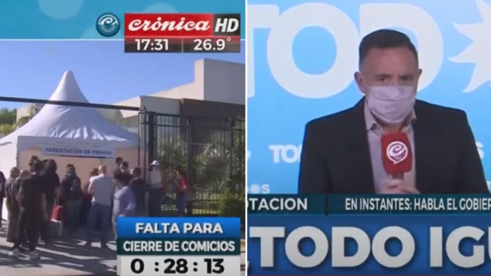 Cr�nica HD estuvo en el b�nker de la oposici�n y del oficialismo. 