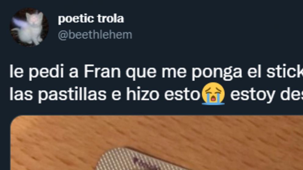 El pedido de la chica a su novio se viralizó en Twitter.