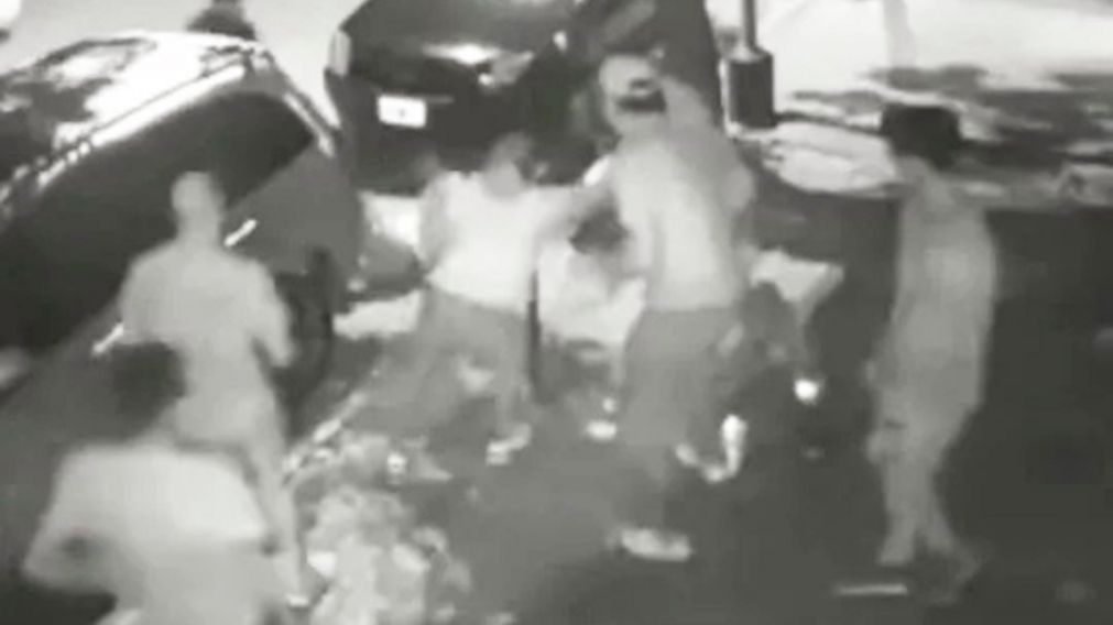 El brutal ataque ocurri� en la ciudad de Concepci�n, en Tucum�n (Captura de video).