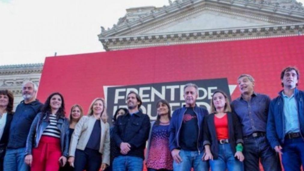 El Frente de Izquierda y una nueva demostraci�n de unidad en el cierre de su campa�a.