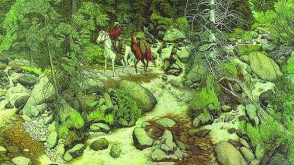 En este reto viral deber� encontrar en menos de 15 segundos a todos los rostros que aparecen en la imagen.