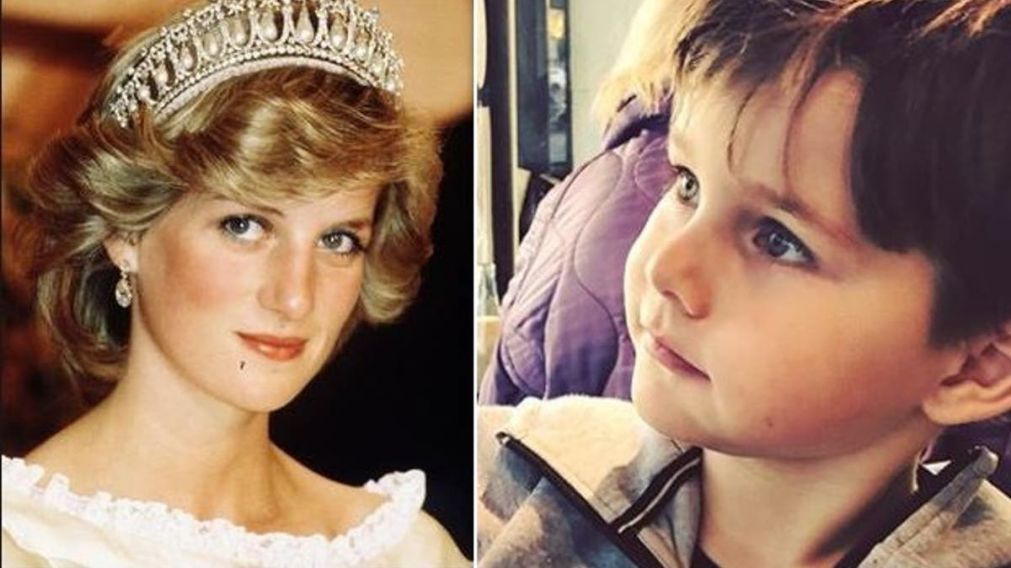 El niño asegura ser la reencarnación de Lady Di